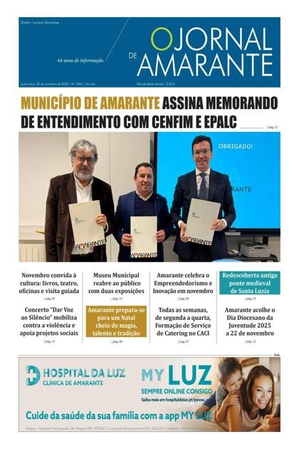 O Jornal de Amarante – 20/11/2025