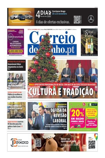 Correio do Minho – 21/11/2025