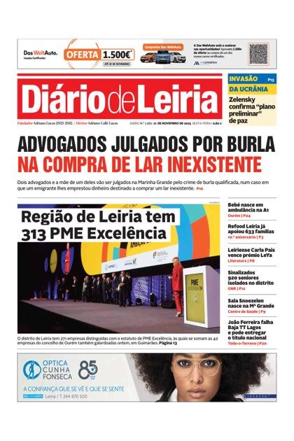 Diário de Leiria – 21/11/2025