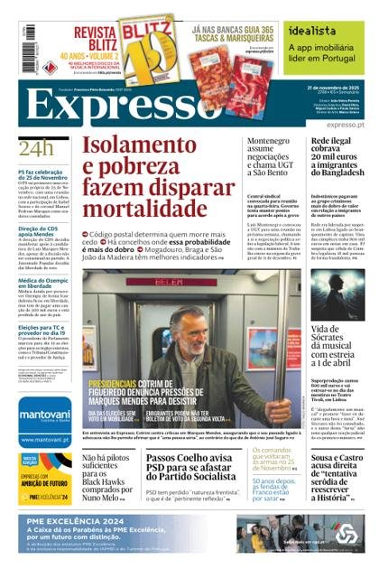 Expresso + Ideias + Economia + E – 21/11/2025
