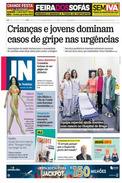 Jornal de Notícias – 21/11/2025