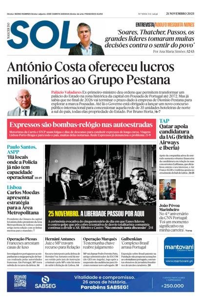 Nascer do Sol – 21/11/2025