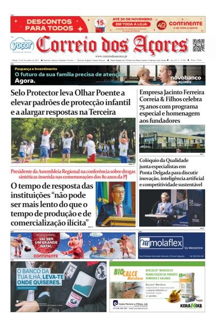 Correio dos Açores – 22/11/2025