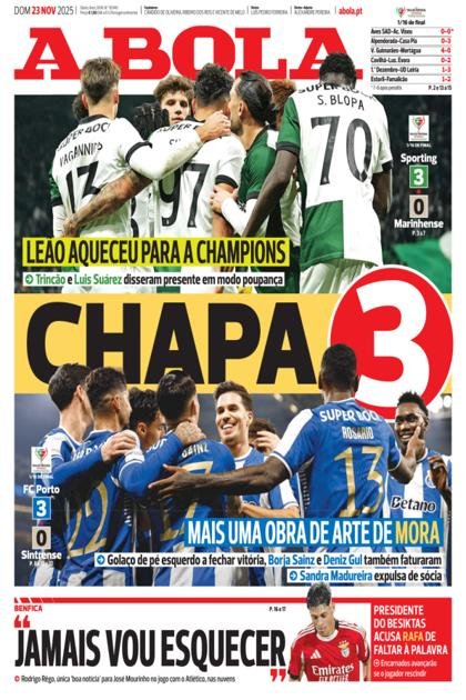 A Bola – 23/11/2025