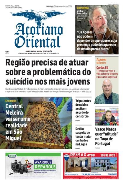 Açoriano Oriental – 23/11/2025