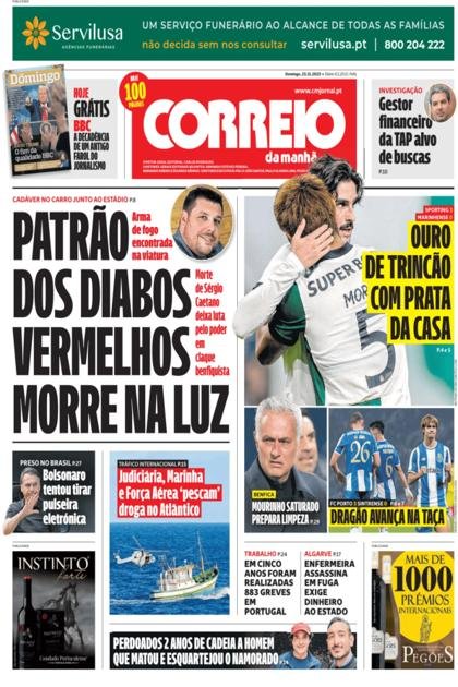 Correio da Manhã + Domingo – 23/11/2025