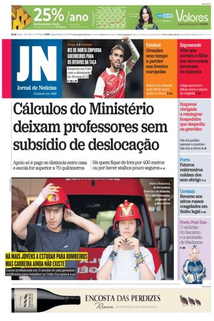 Jornal de Notícias – 24/11/2025