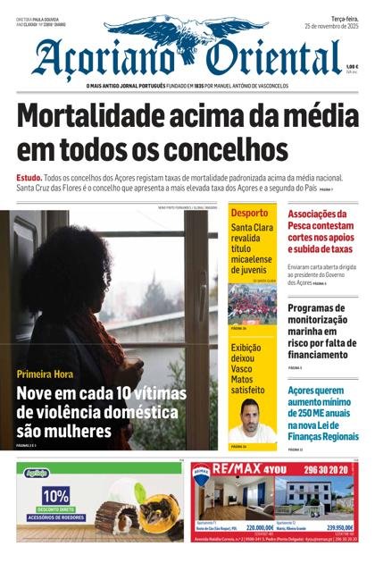 Açoriano Oriental – 25/11/2025
