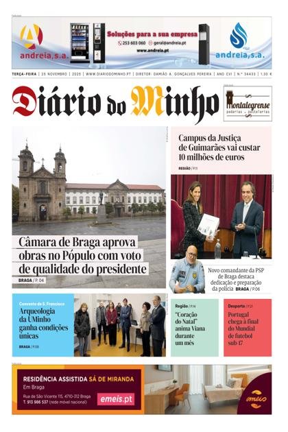 Diário do Minho – 25/11/2025