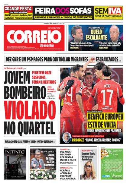 Correio da Manhã – 26/11/2025
