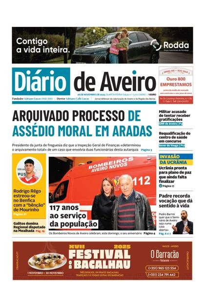 Diário de Aveiro – 26/11/2025