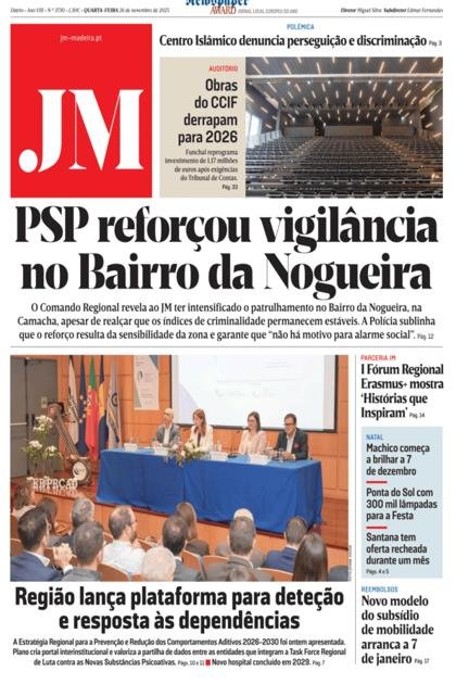 Jornal da Madeira – 26/11/2025