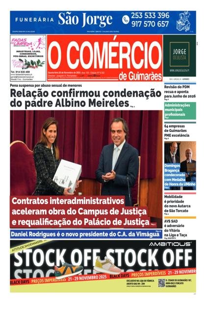 O Comércio de Guimarães – 26/11/2025