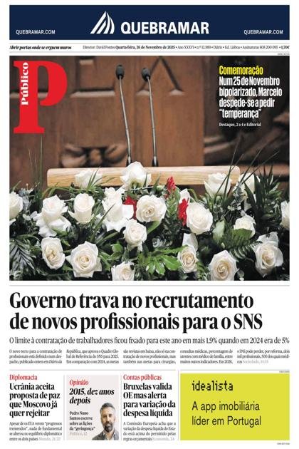 Público LX – 26/11/2025