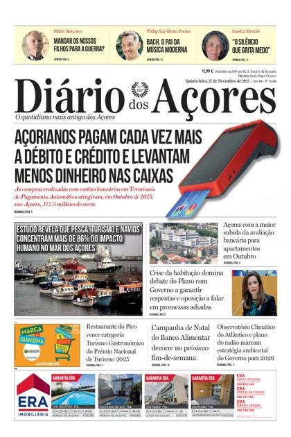 Diário dos Açores – 27/11/2025
