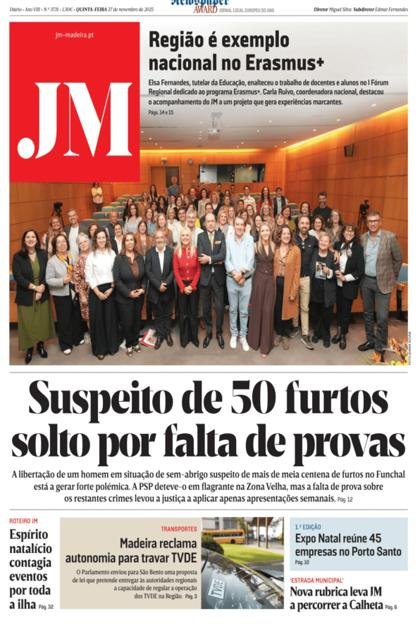 Jornal da Madeira – 27/11/2025