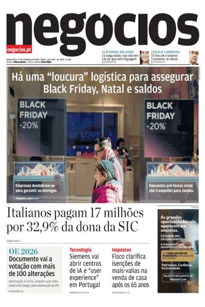 Negócios – 27/11/2025