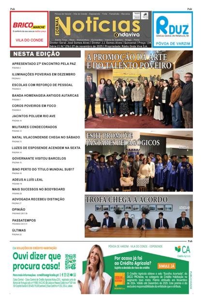 Notícias Onda Viva – 27/11/2025