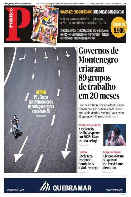 Público LX – 27/11/2025