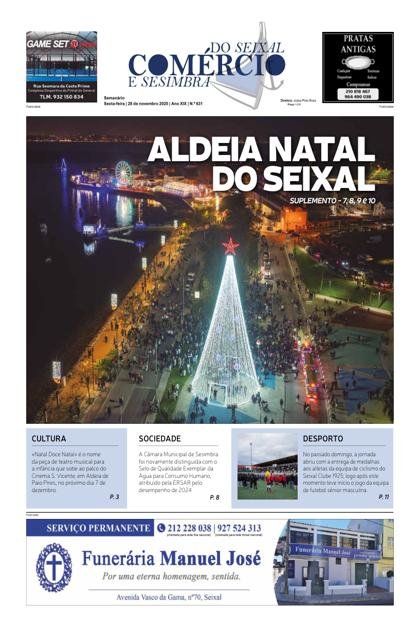 Comércio do Seixal e Sesimbra – 28/11/2025