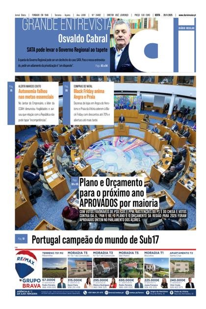 Diário Insular – 28/11/2025