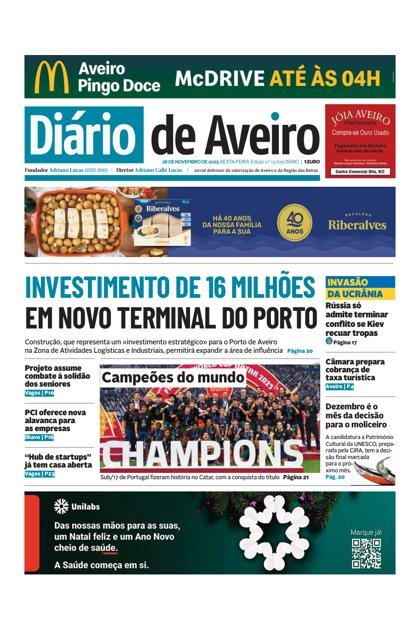 Diário de Aveiro – 28/11/2025