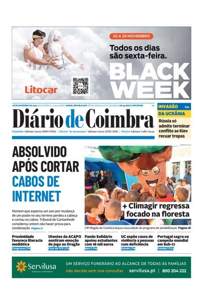 Diário de Coimbra – 28/11/2025