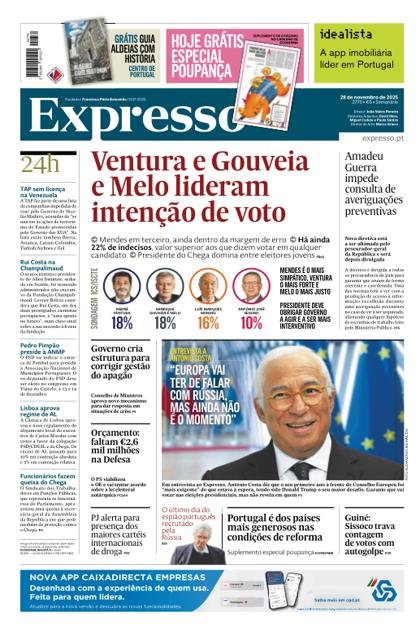 Expresso + Ideias + Economia + E – 28/11/2025