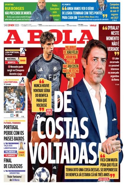 A Bola – 29/11/2025