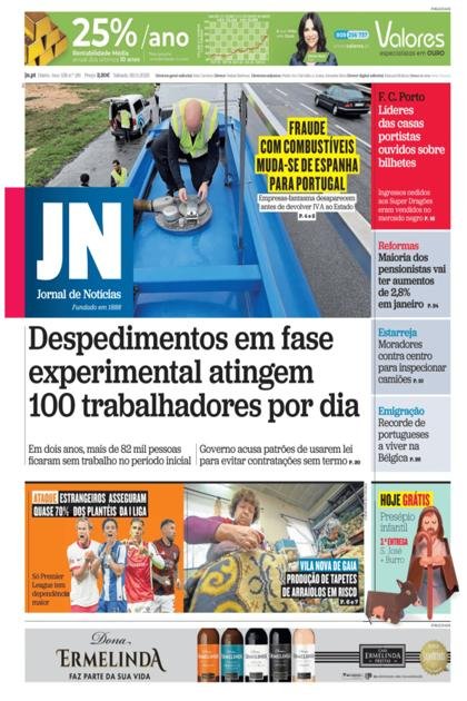Jornal de Notícias – 29/11/2025