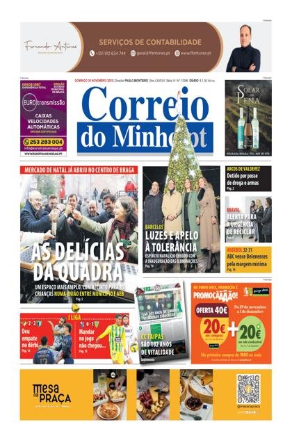 Correio do Minho – 30/11/2025