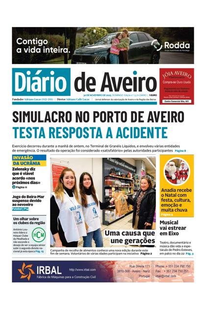 Diário de Aveiro – 30/11/2025
