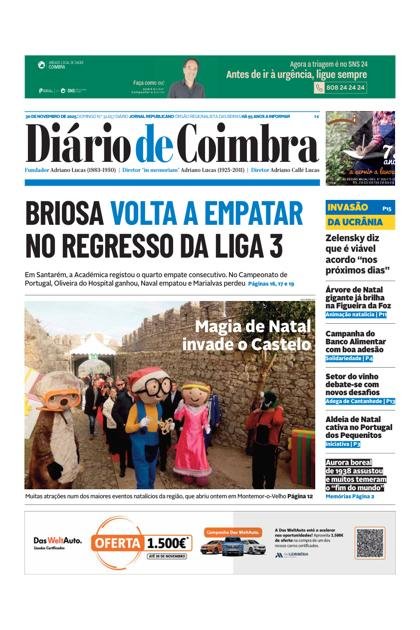Diário de Coimbra – 30/11/2025