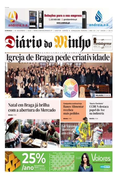 Diário do Minho – 30/11/2025