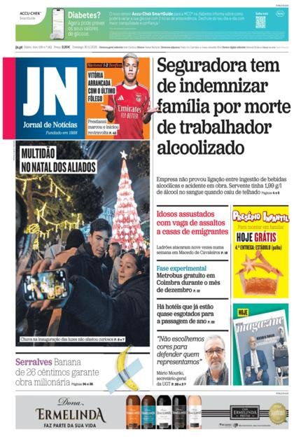 Jornal de Notícias – 30/11/2025