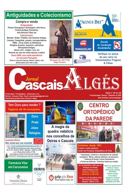 Jornal CascaisAlgés – Dezembro 2025