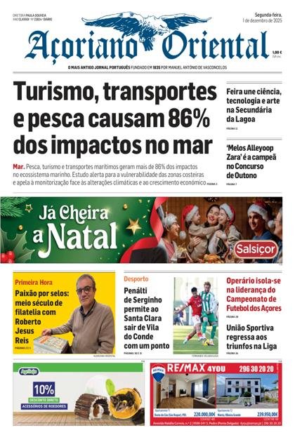 Açoriano Oriental – 1/12/2025