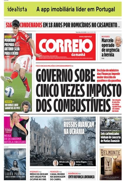 Correio da Manhã – 2/12/2025
