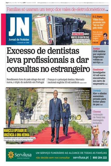 Jornal de Notícias – 2/12/2025