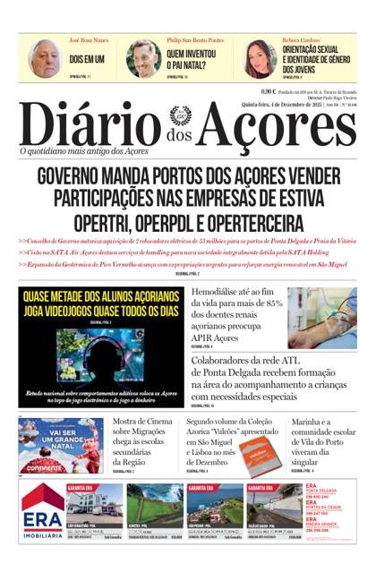 Diário dos Açores – 4/12/2025