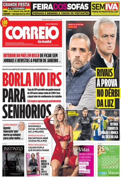Correio da Manhã + Boa Onda – 5/12/2025