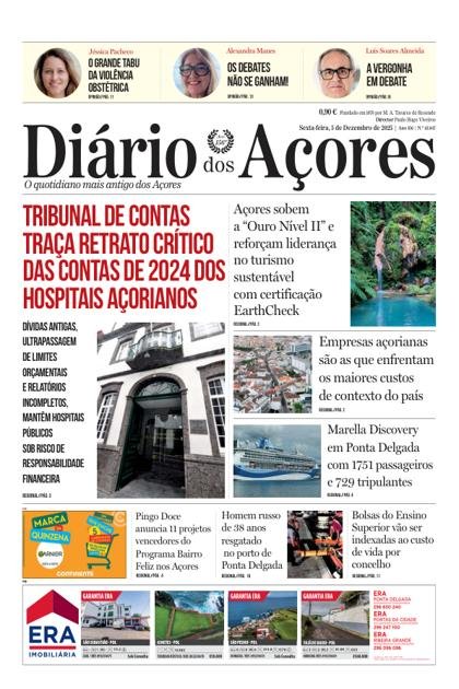 Diário dos Açores – 5/12/2025