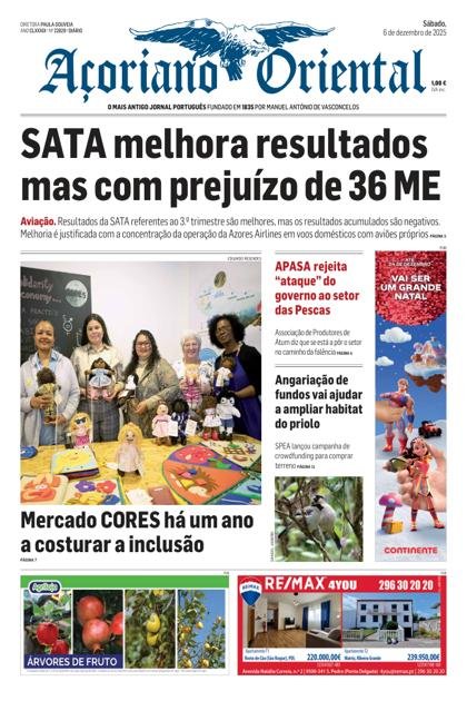 Açoriano Oriental – 6/12/2025