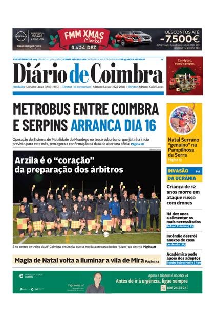 Diário de Coimbra – 6/12/2025