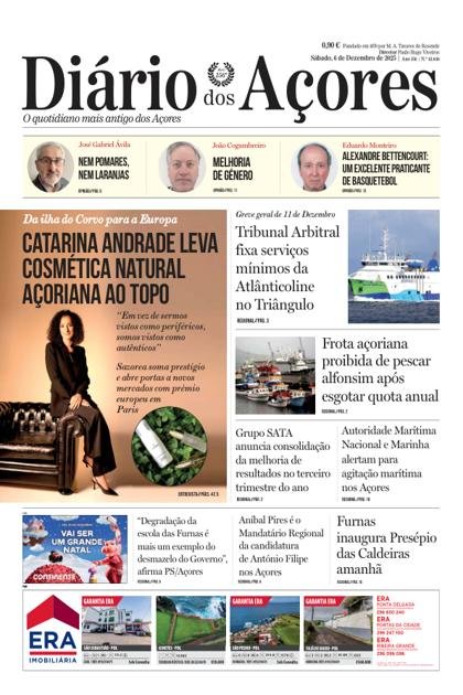 Diário dos Açores – 6/12/2025
