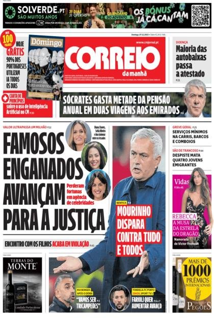 Correio da Manhã + Domingo – 7/12/2025