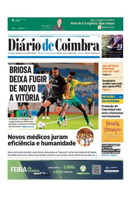 Diário de Coimbra – 7/12/2025
