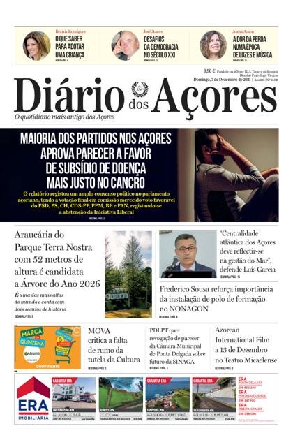 Diário dos Açores – 7/12/2025
