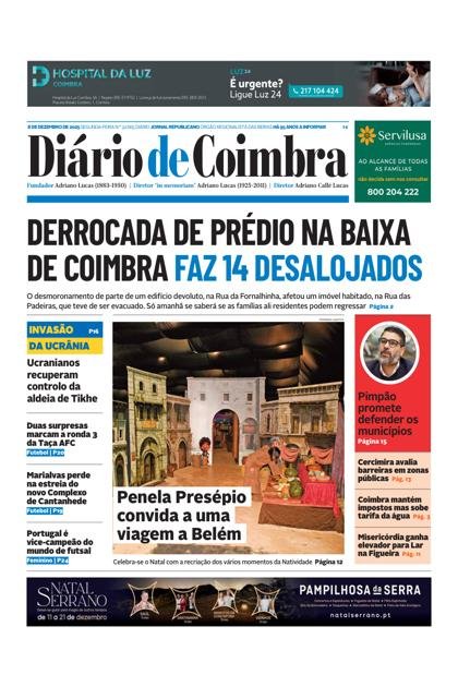Diário de Coimbra – 8/12/2025