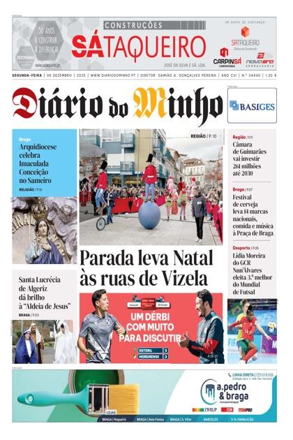 Diário do Minho – 8/12/2025